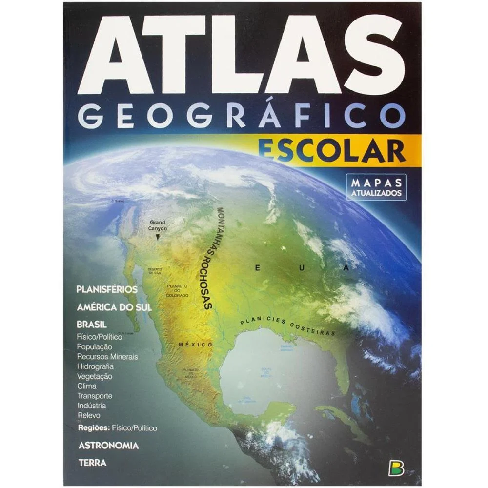 LIVRO ATLAS GEOGRAFICO ESCOLAR 32PAG. TODOLIVRO (UNIDADE) - imagem 2