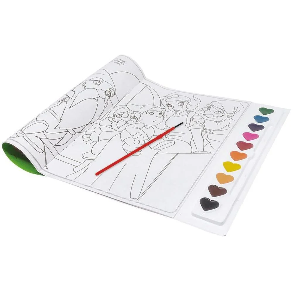 LIVRO AQUARELA BRANCA DE NEVE 27X28CM 16PAG. TODOLIVRO (UNIDADE) - imagem 5