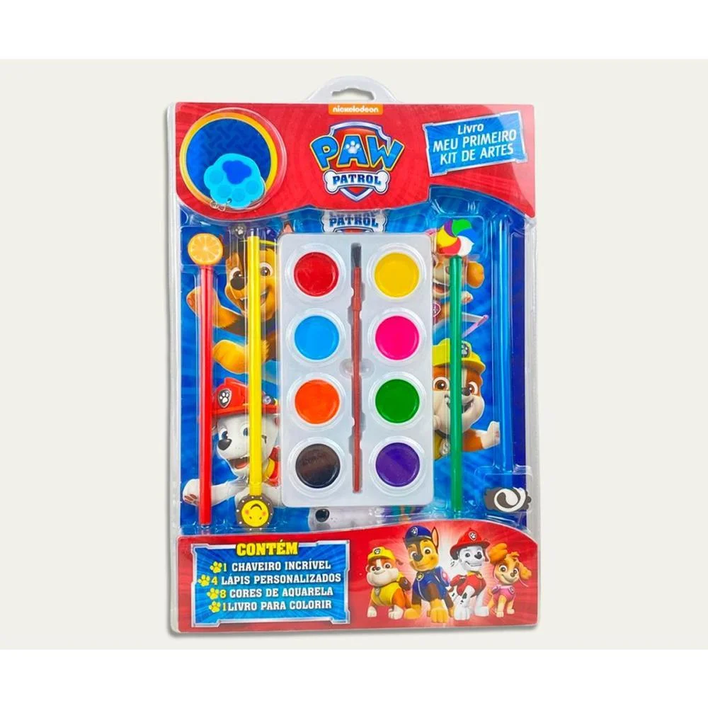 LIVRO AQUARELA PATRULHA CANINA ARTES C/CHAVEI ONLINE EDITORA (UNIDADE) - imagem 3