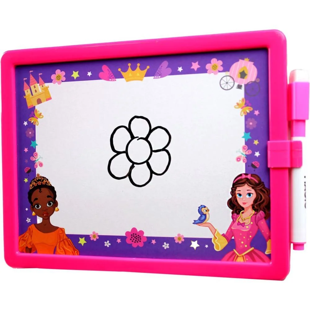 LIVRO BRINQUEDO ILUSTRADO LOUSA ESCREVE E APAGA PRINCESA MAGIC KIDS (UNIDADE) - imagem 2