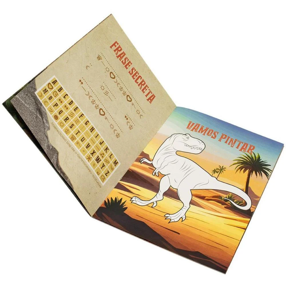 LIVRO BRINQUEDO ILUSTRADO MUNDO DOS MINIDINOS: T-REX TODOLIVRO (UNIDADE) - imagem 3