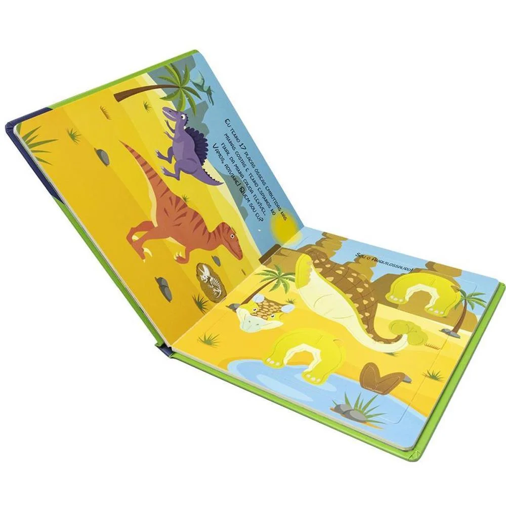 LIVRO BRINQUEDO ILUSTRADO MONTE E DIVIRTA-SE! DINOSSAURO TODOLIVRO (UNIDADE) - imagem 4