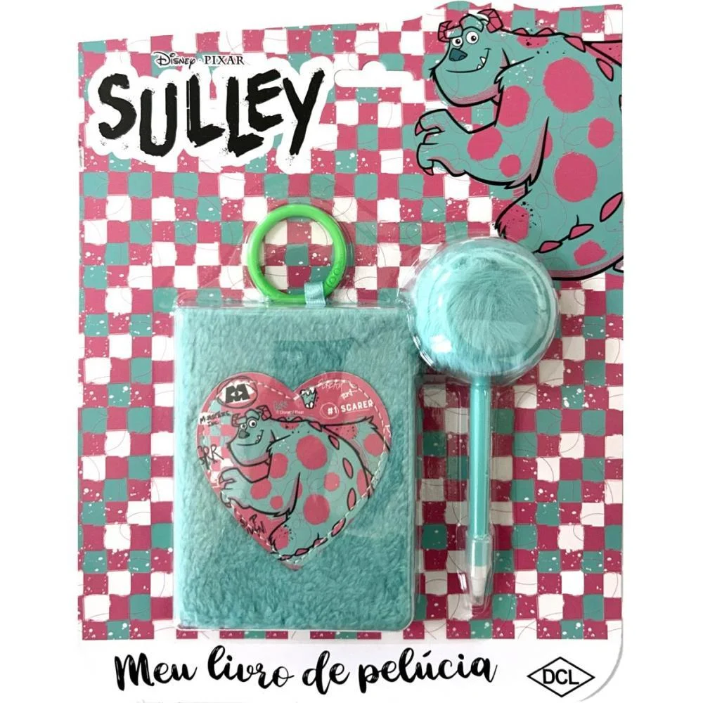 LIVRO BRINQUEDO ILUSTRADO SULLEY LIVRO DE PELUCIA DCL (UNIDADE) - imagem 2