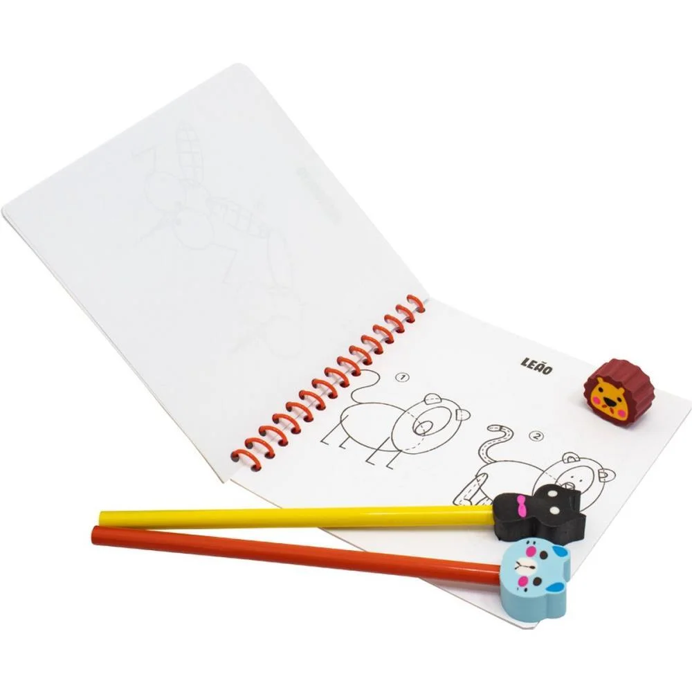 LIVRO BRINQUEDO ILUSTRADO KIT DIVERTIDO AMIGOS ANIMAIS TODOLIVRO (UNIDADE) - imagem 4