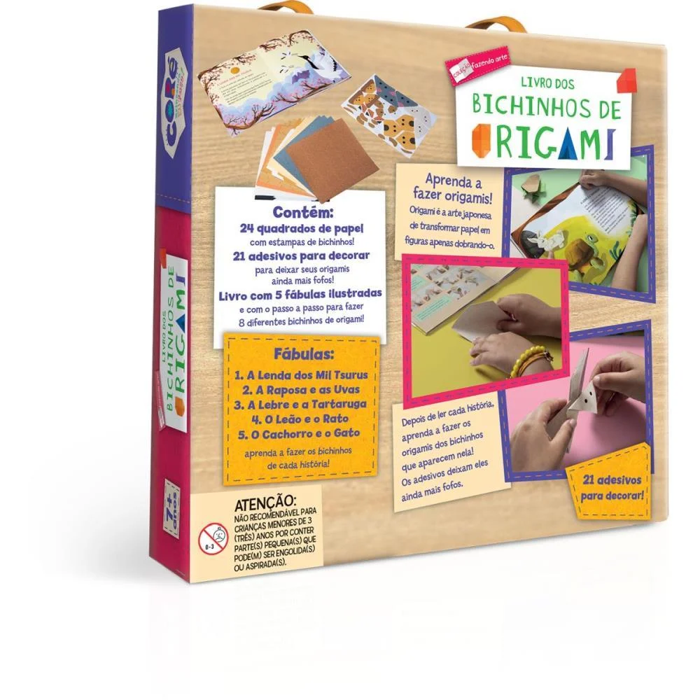 LIVRO BRINQUEDO ILUSTRADO BICHINHOS DE ORIGAMI TOYSTER (UNIDADE) - imagem 5