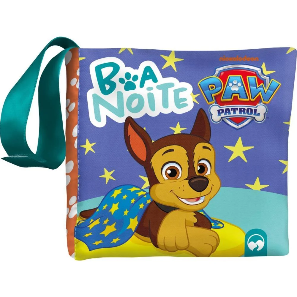 LIVRO BRINQUEDO ILUSTRADO PATRULHA CANINA CHASE DE PANO VALE DAS LETRAS (UNIDADE) - imagem 4