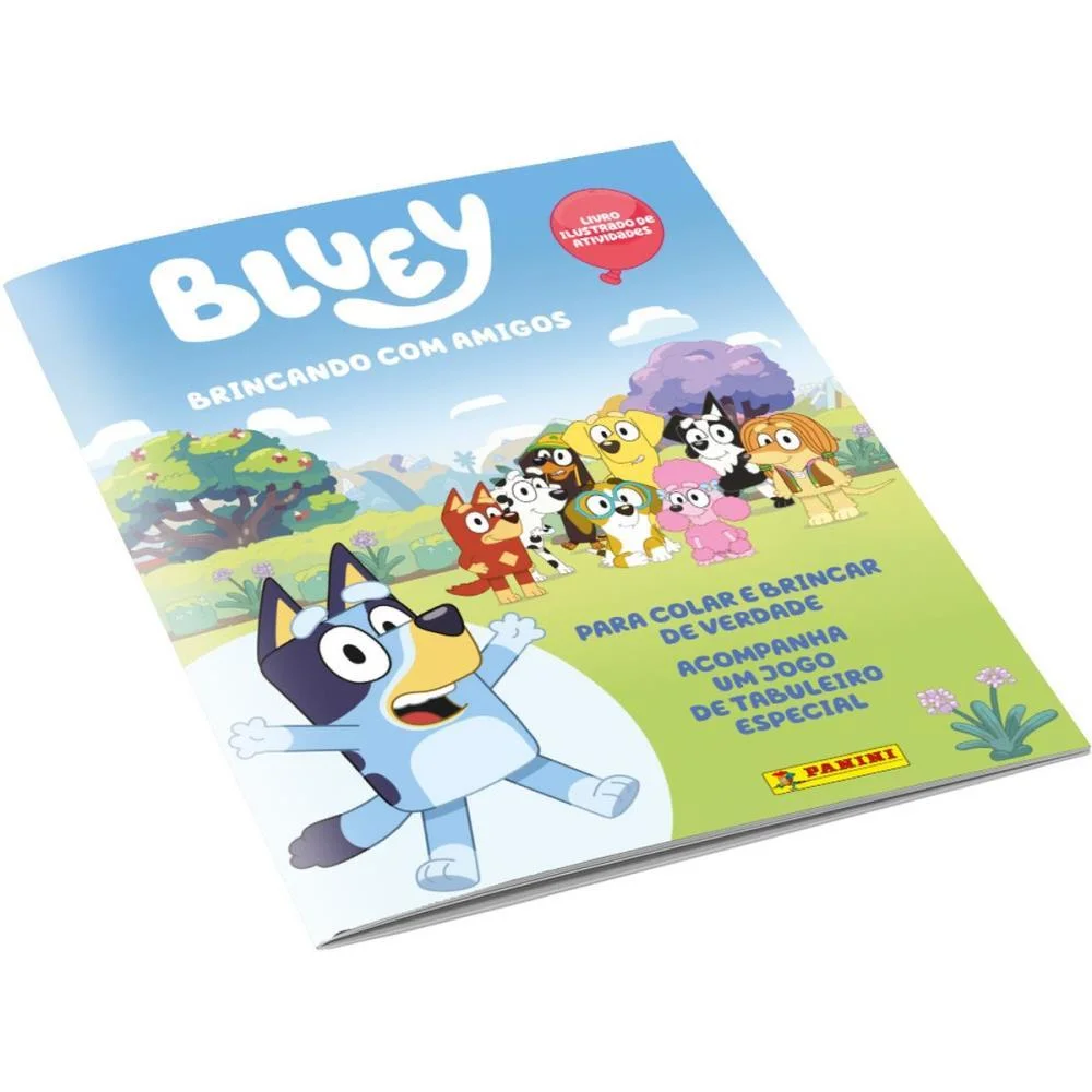 ALBUM DE FIGURINHAS BLUEY BROCHURA PANINI (UNIDADE) - imagem 4