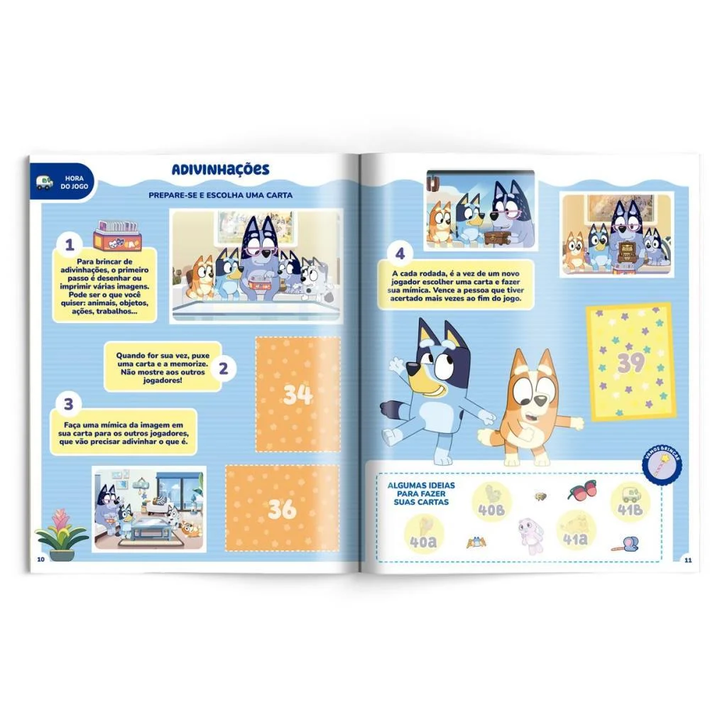 ALBUM DE FIGURINHAS BLUEY BROCHURA PANINI (UNIDADE) - imagem 5