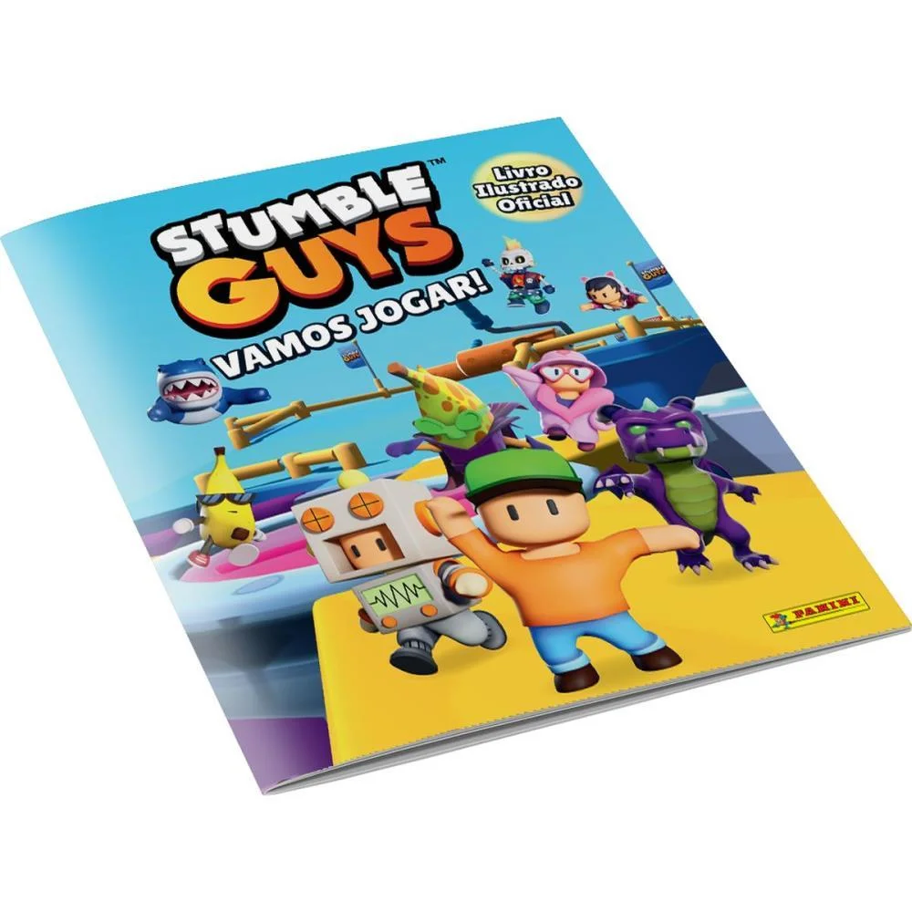 ALBUM DE FIGURINHAS STUMBLE GUYS BROCHURA PANINI (UNIDADE) - imagem 3
