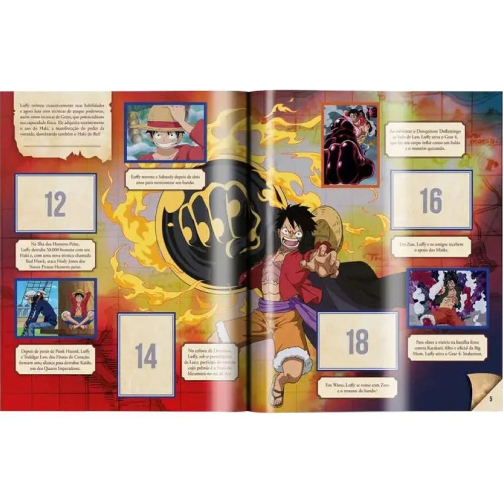 ALBUM DE FIGURINHAS ONE PIECE BROCHURA PANINI (UNIDADE) - imagem 3