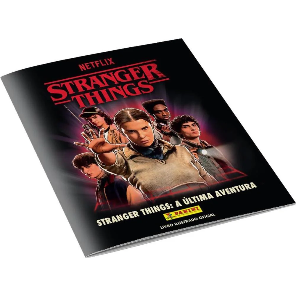 ALBUM DE FIGURINHAS STRANGER THINGS BROCHURA PANINI (UNIDADE) - imagem 4