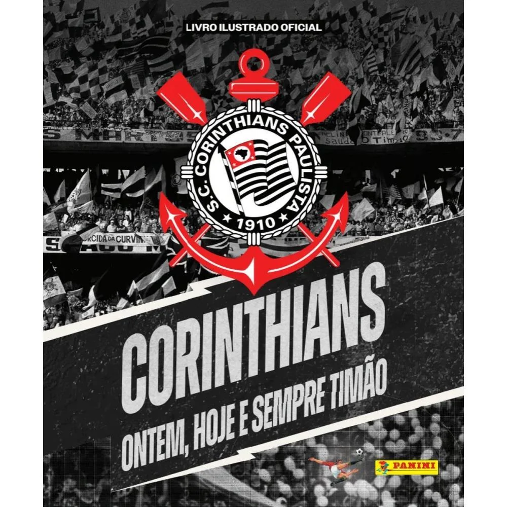 ALBUM DE FIGURINHAS CORINTHIANS 115 ANOS BROCHURA PANINI (UNIDADE) - imagem 2