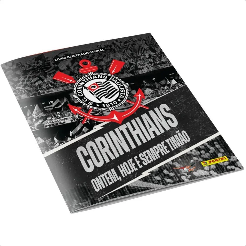 ALBUM DE FIGURINHAS CORINTHIANS 115 ANOS BROCHURA PANINI (UNIDADE) - imagem 3