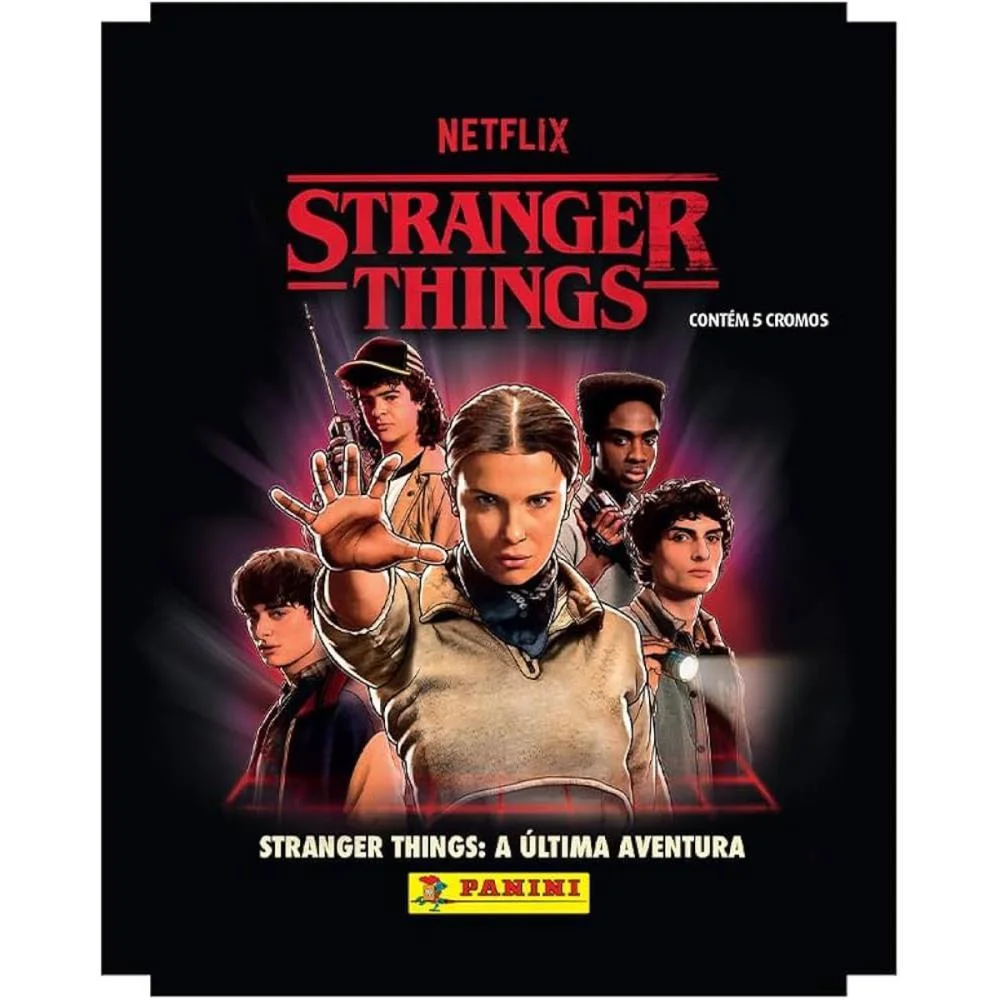 FIGURINHAS STRANGER THINGS ENV.C/5 PANINI (PCT.C/20) - imagem 3