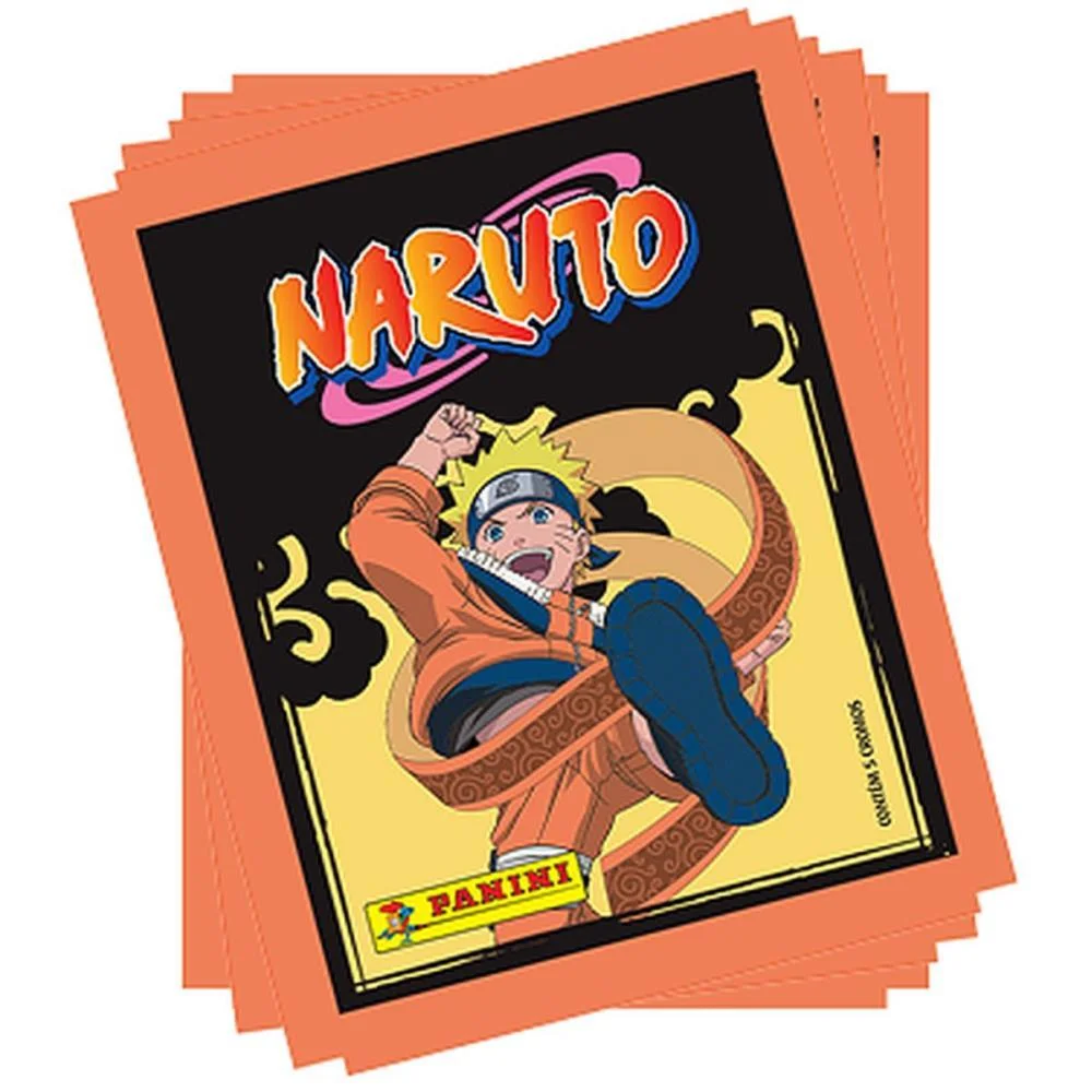 FIGURINHAS NARUTO CLASSIC ENV.C/05 PANINI (PCT.C/20) - imagem 2