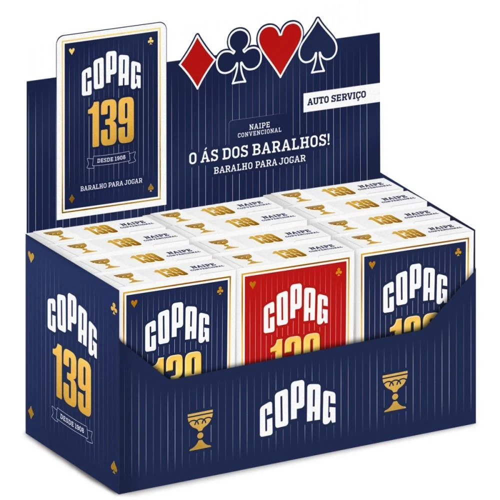 BARALHO 139 COUCHE 290G COPAG (CX.C/12) - imagem 5