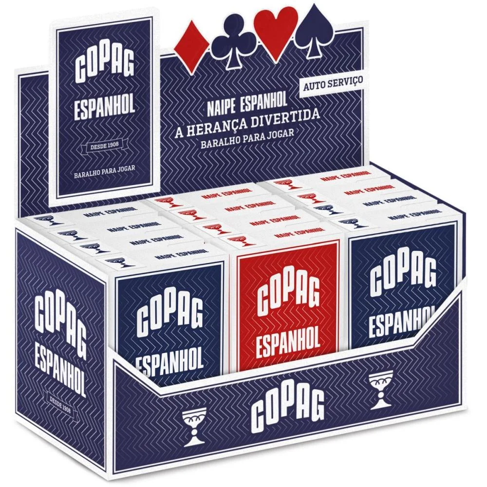 BARALHO ESPANHOL COUCHE 275G COPAG (CX.C/12) - imagem 5