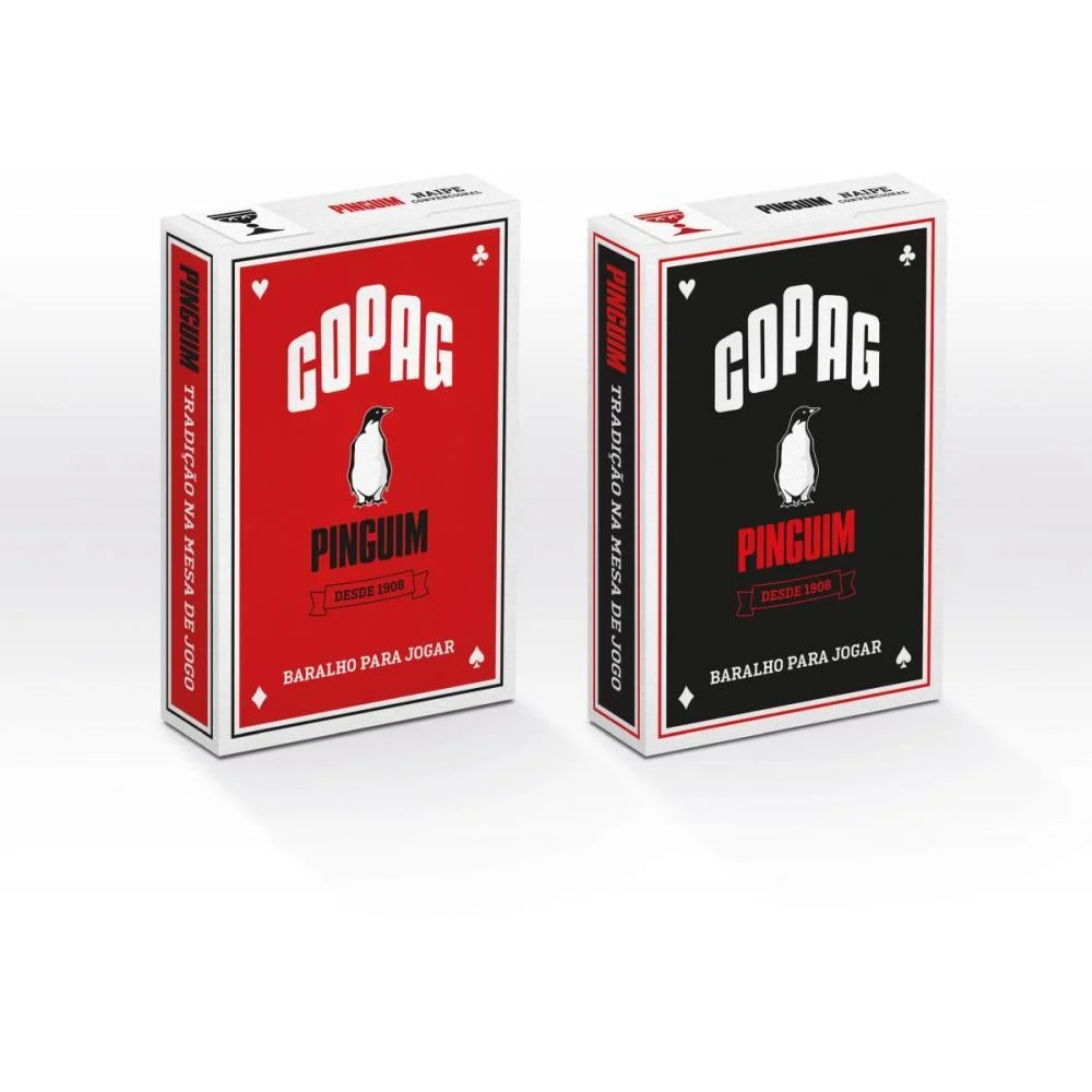 BARALHO PINGUIM CARTAO COUCHE 305G. COPAG (CX.C/12) - imagem 2