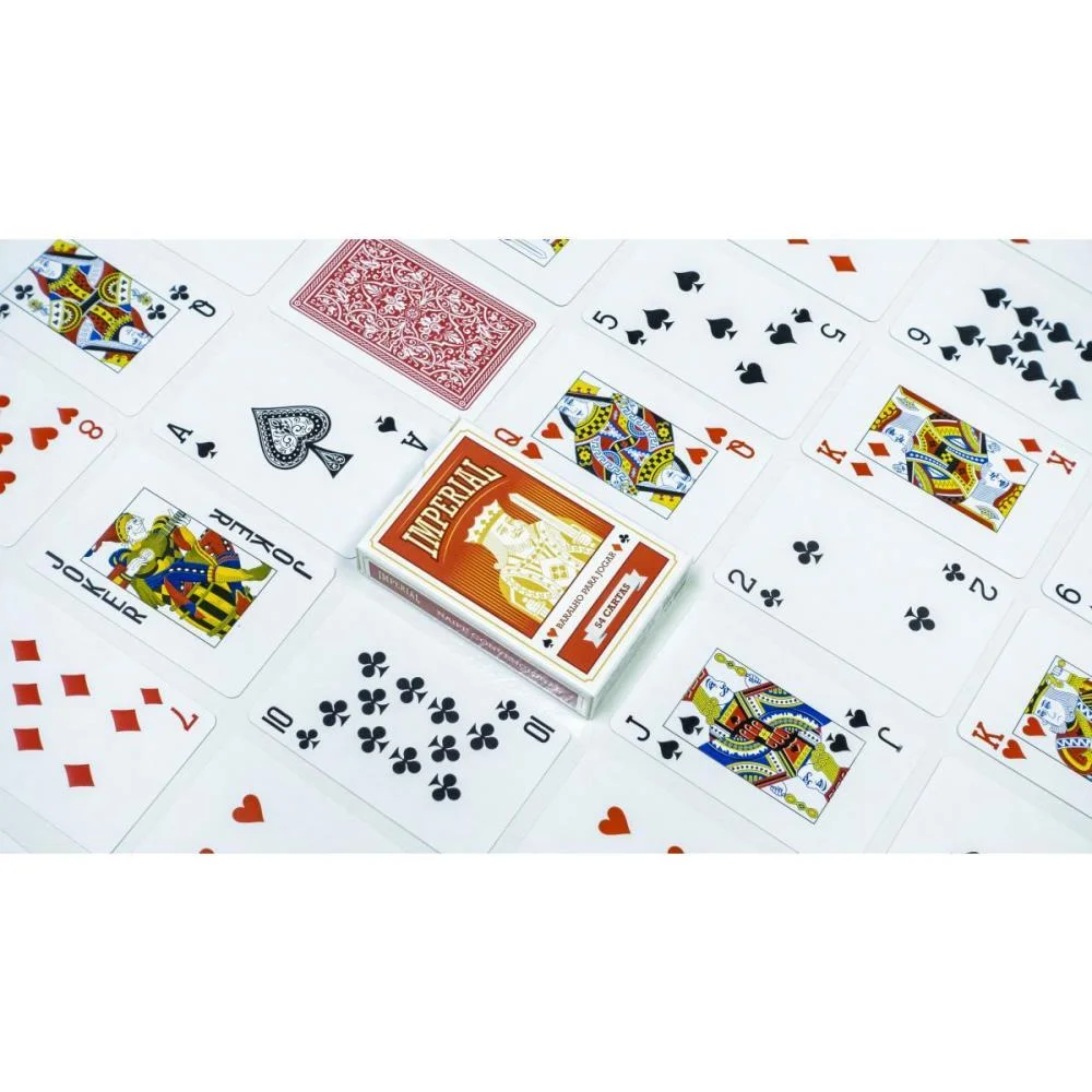 BARALHO IMPERIAL COUCHE 54 CARTAS GGB PLAST (DP.C/12) - imagem 4