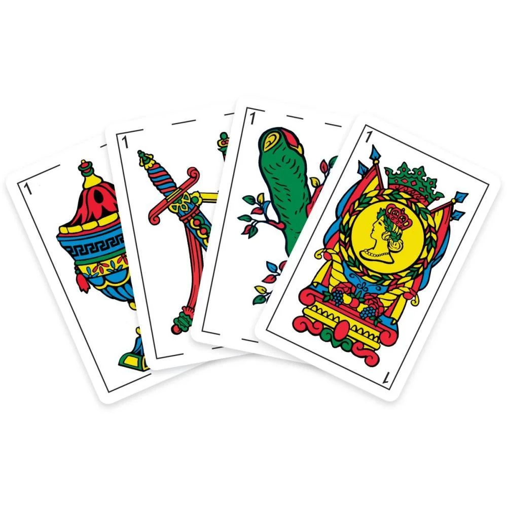 BARALHO ESPANHOL COUCHE 50 CARTAS GGB PLAST (DP.C/12) - imagem 3