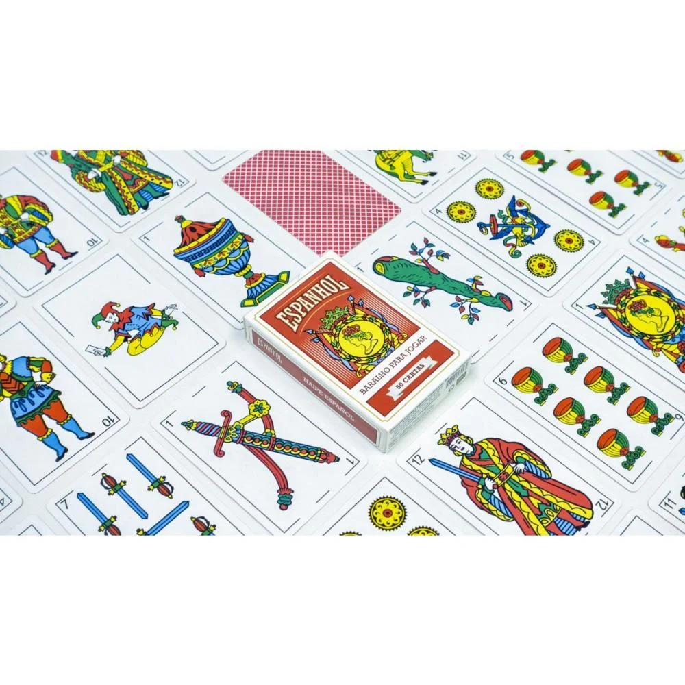BARALHO ESPANHOL COUCHE 50 CARTAS GGB PLAST (DP.C/12) - imagem 4