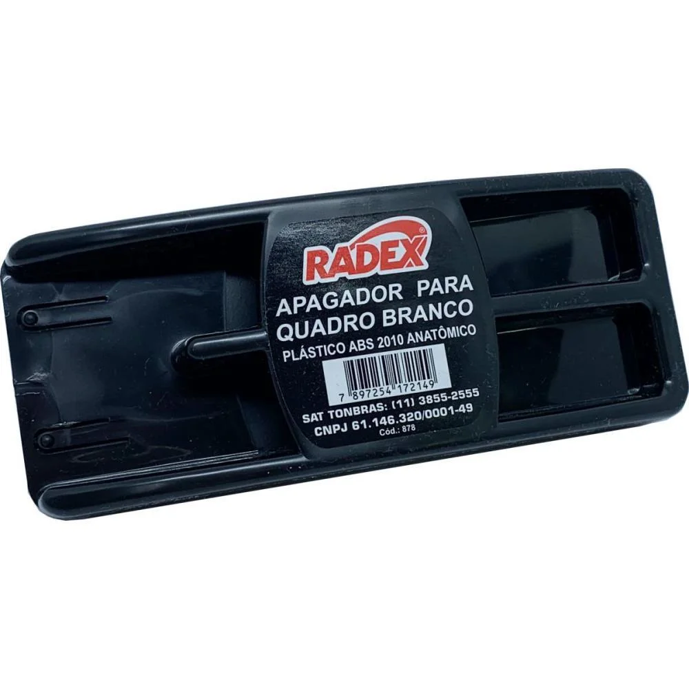 APAGADOR QUADRO BRANCO ASUPER BASE DE PLASTICO RADEX (UNIDADE) - imagem 4