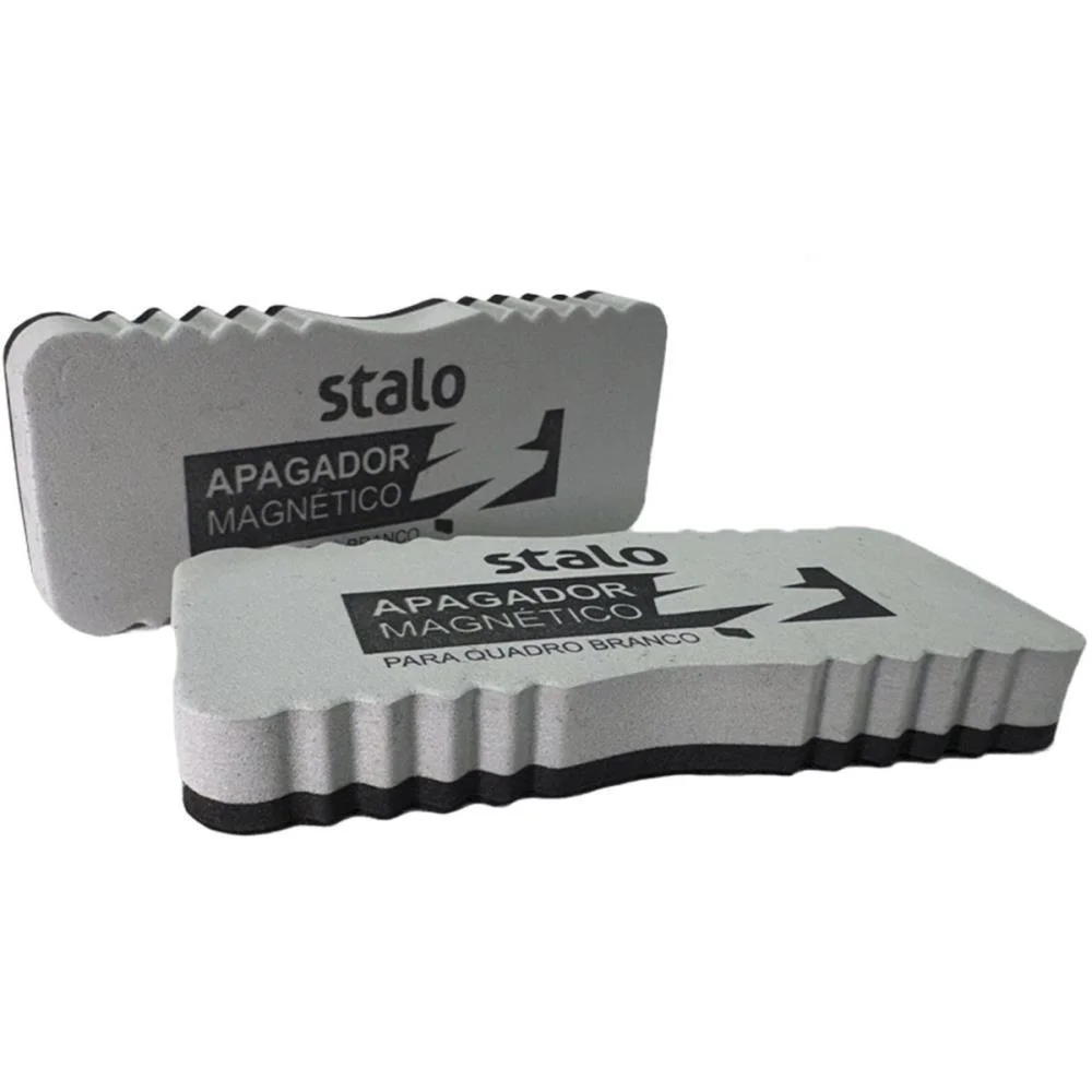APAGADOR QUADRO BRANCO MAGNETICO C/FELTRO STALO (UNIDADE) - imagem 3