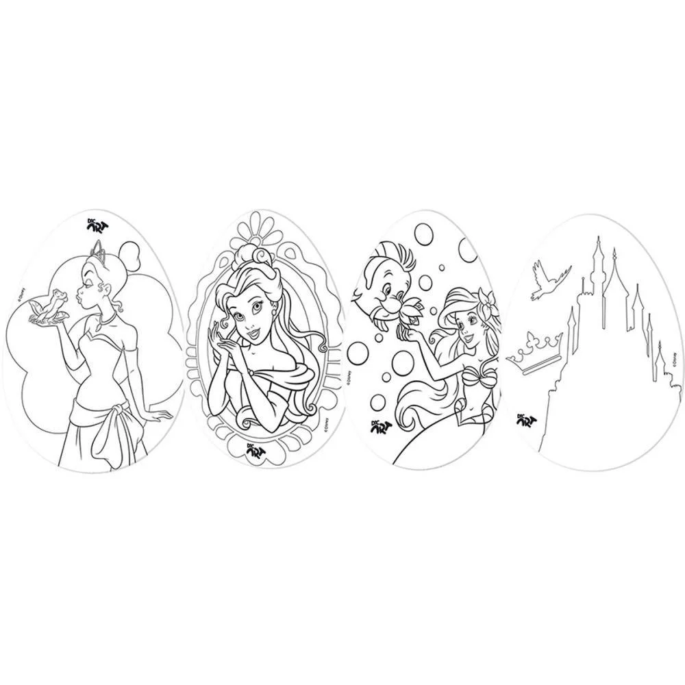 GIZ DE CERA FINO PRINCESAS GIZ CRIATIVO DAC (UNIDADE) - imagem 4