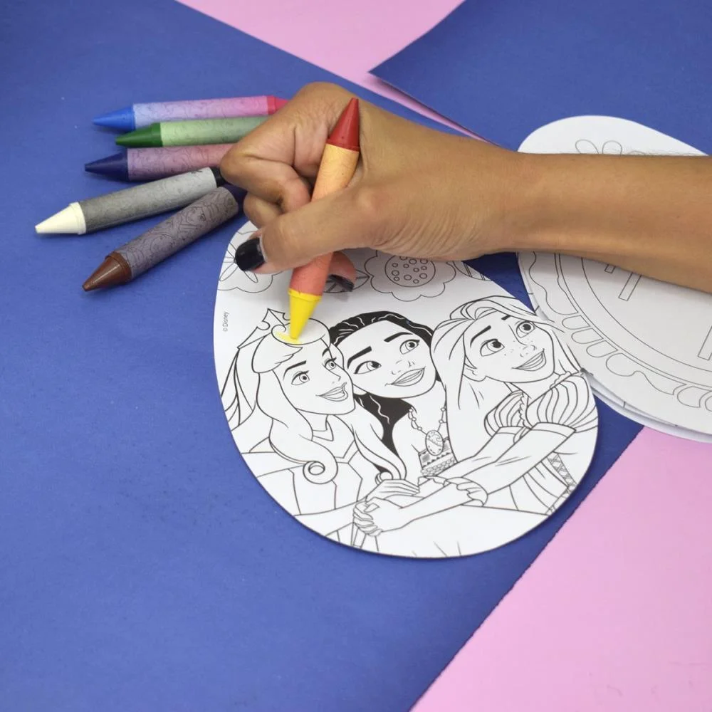 GIZ DE CERA FINO PRINCESAS GIZ CRIATIVO DAC (UNIDADE) - imagem 6