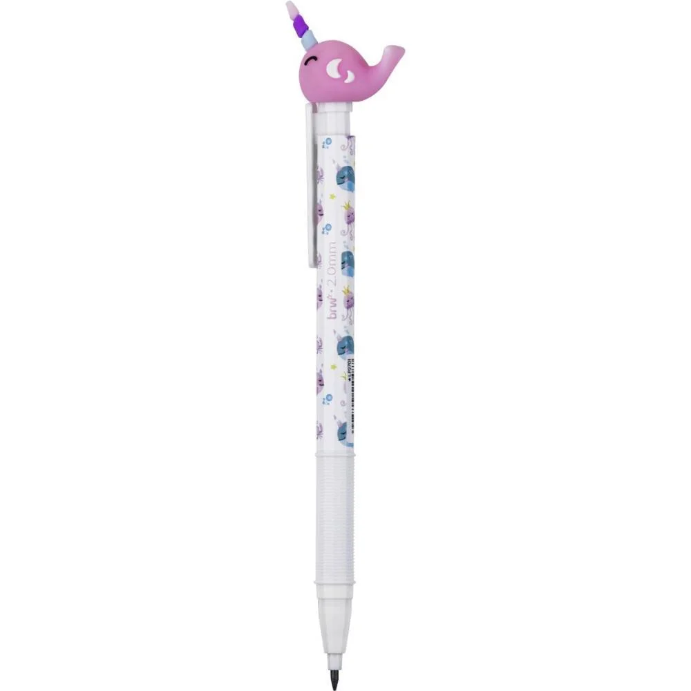 LAPISEIRA 2.0MM PLASTICA UNILUZ SORTIDAS BRW (DP.C/12) - imagem 4