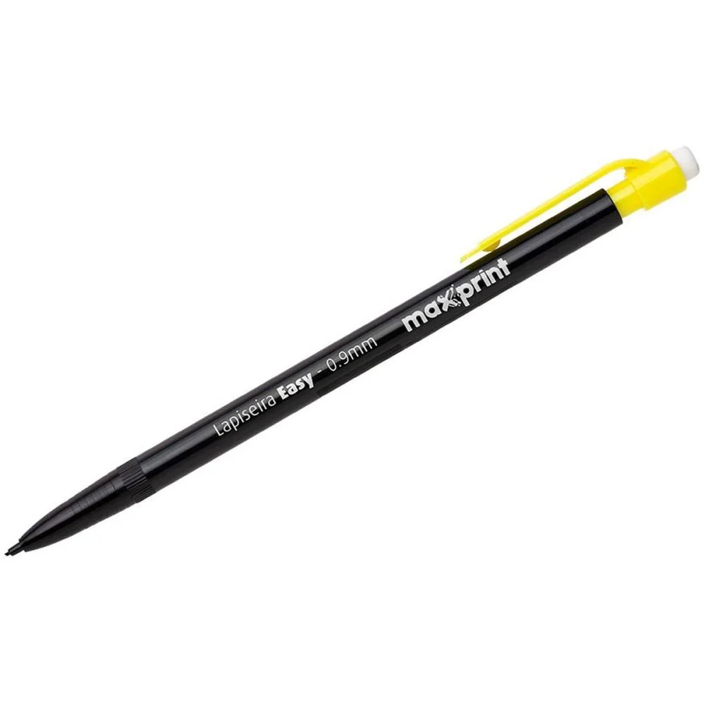 LAPISEIRA 0.9MM EASY PLASTICA AMARELA MAXPRINT (CX.C/12) - imagem 3