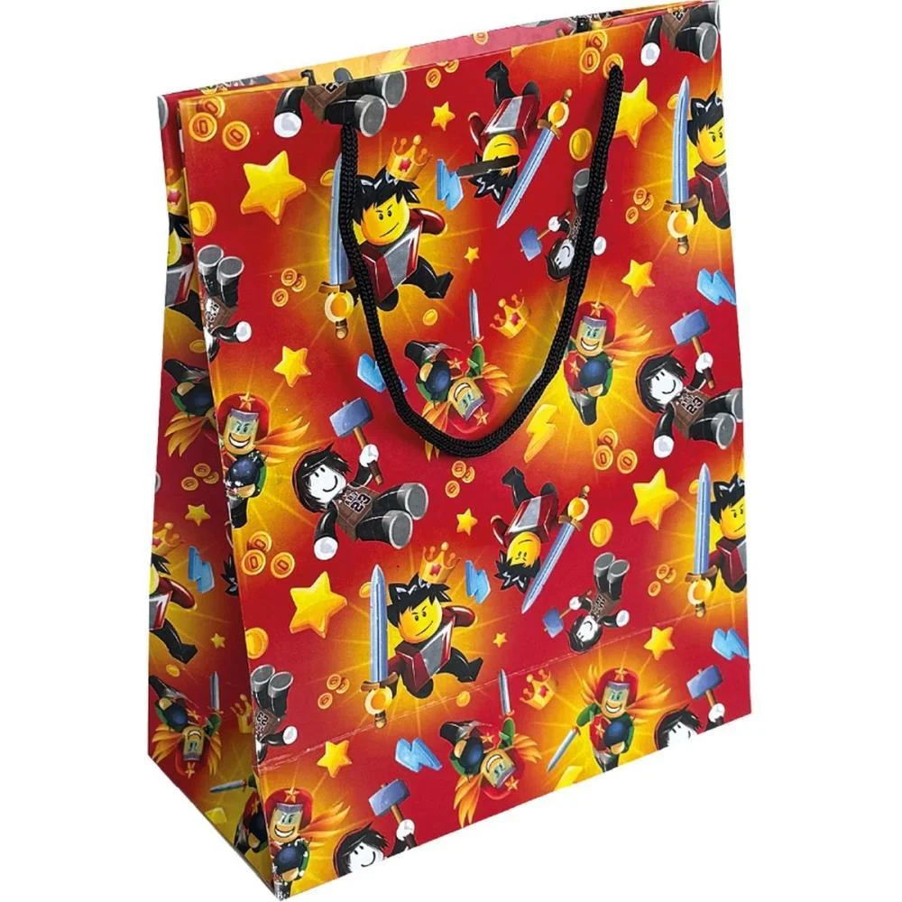 SACOLA PARA PRESENTE DECORADA INFANTIL G 40X29X12CM (S) CRISTINA (PCT.C/10) - imagem 3