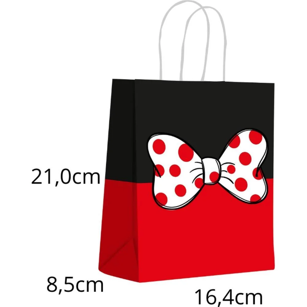 SACOLA PARA PRESENTE DECORADA INFANTIL MAGIC P 16,4X21X8,5CM SCRITY (PCT.C/10) - imagem 3