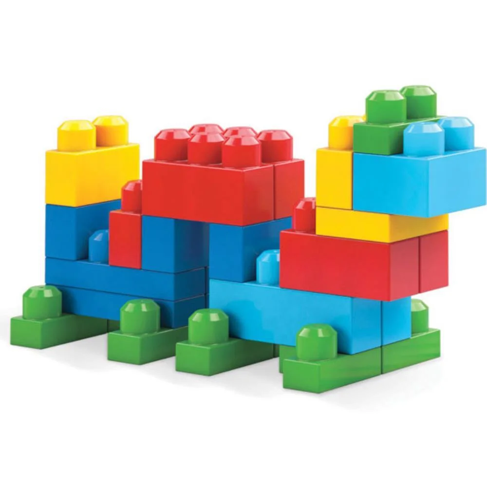 MEGA BLOKS FB SACOLA DE CONSTRUCAO AZ 60P MATTEL (UNIDADE) - imagem 6