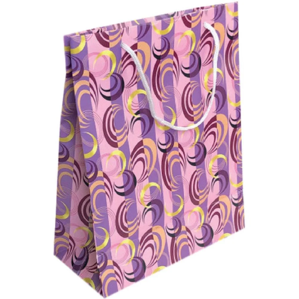 SACOLA PARA PRESENTE DECORADA FEMININA/AMOR G 40X29X12 CRISTINA (PCT.C/10) - imagem 4