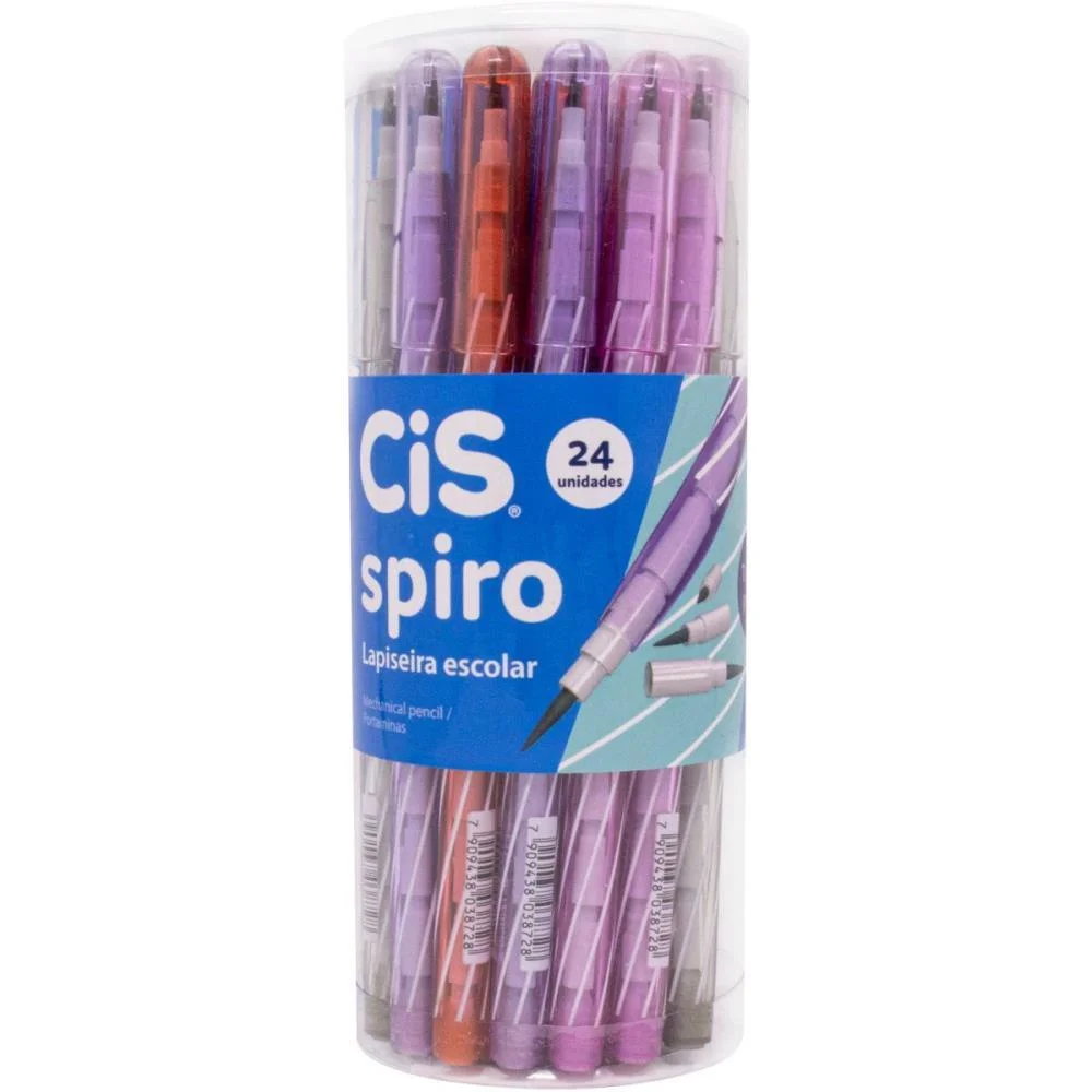 LAPISEIRA 2.0MM CIS SPIRO CORES SORTIDAS SERTIC (POTE-24) - imagem 2