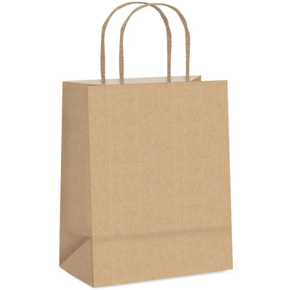 SACOLA PARA PRESENTE KRAFT PP 16X12X8CM CROMUS (PCT.C/50) - imagem 2