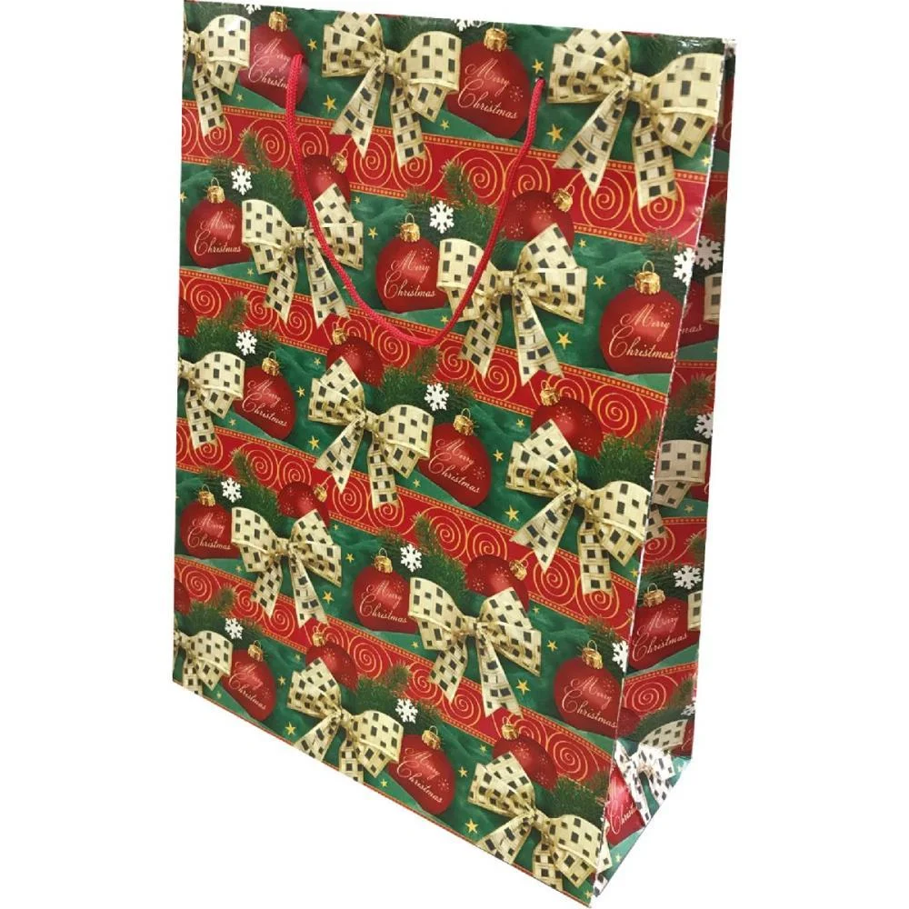 SACOLA PARA PRESENTE NATAL MEDIA 21X27X10CM (S) CRISTINA (PCT.C/12) - imagem 7