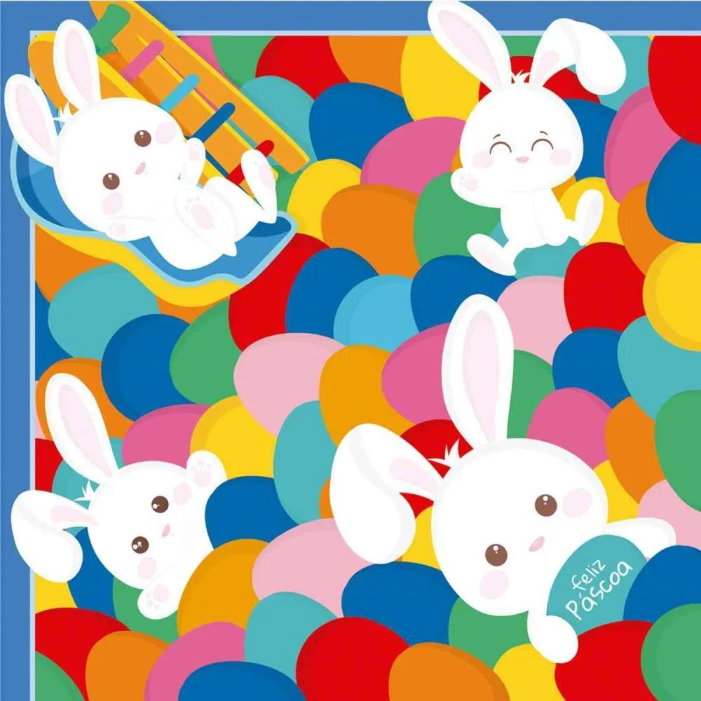 EMBALAGEM P/OVO DE PASCOA 24X24CM.EXPRES PISCINA DE OVOS CROMUS (PCT.C/25) - imagem 2