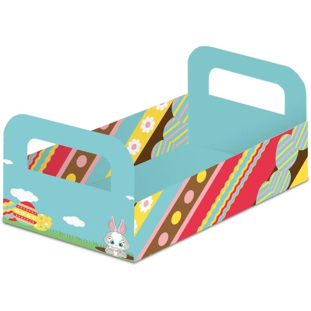 CESTA DE PAPEL COELHINHO M FESTCOLOR (PCT.C/03) - imagem 2