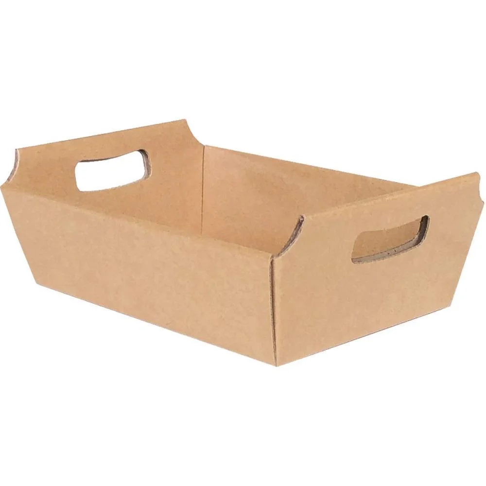 CESTA DE PAPEL KRAFT TAM M 27X12X18,5CM CRISTINA (PCT.C/10) - imagem 3