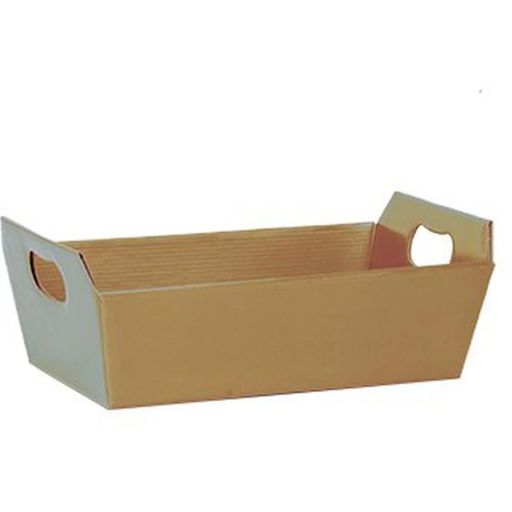 CESTA DE PAPEL OURO P 21,5X8X15CM XINGO EMBALAGENS (PCT.C/04) - imagem 3