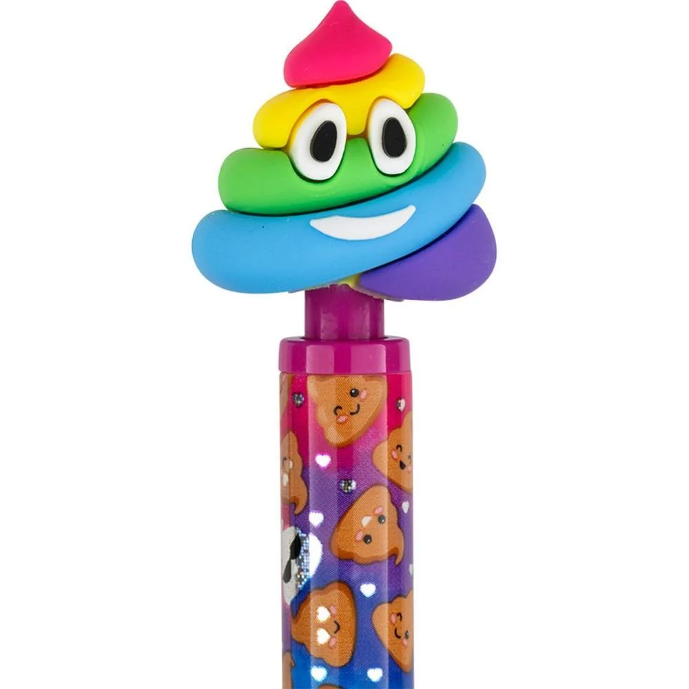 LAPISEIRA 2.0MM DIVERT POOP PLASTICA 2 CORES BRW (DP.C/12) - imagem 3