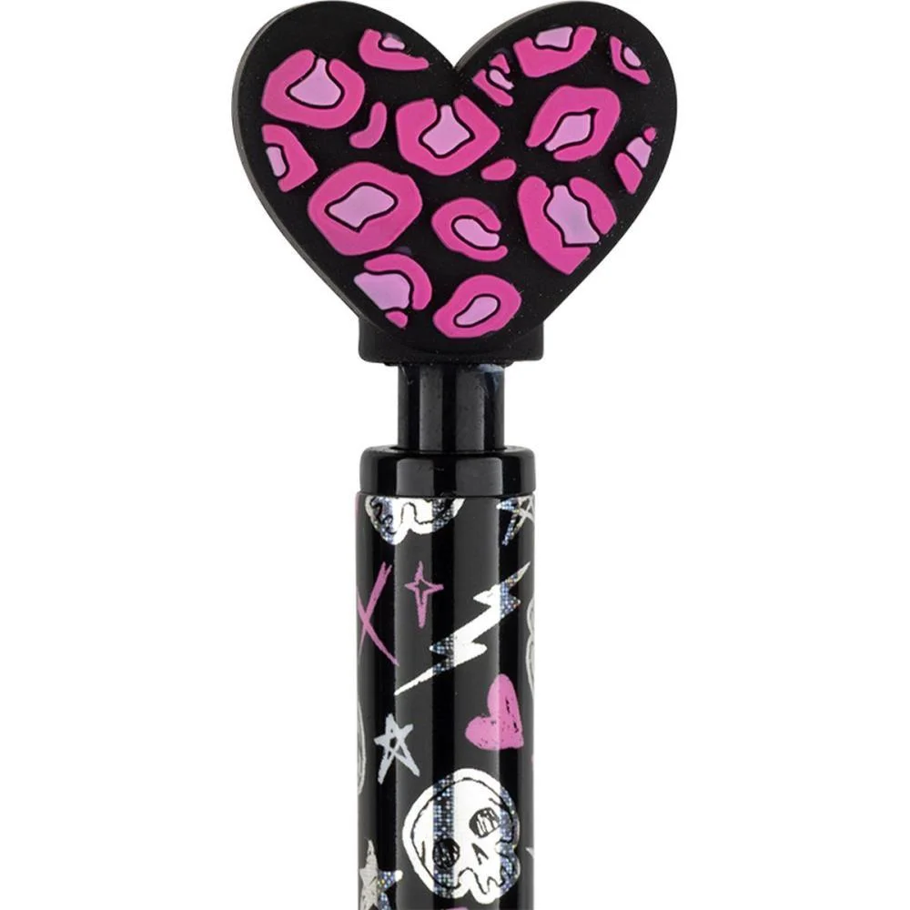 LAPISEIRA 2.0MM DIVERT ROCK GIRL PLASTICA 4MOD BRW (DP.C/12) - imagem 3