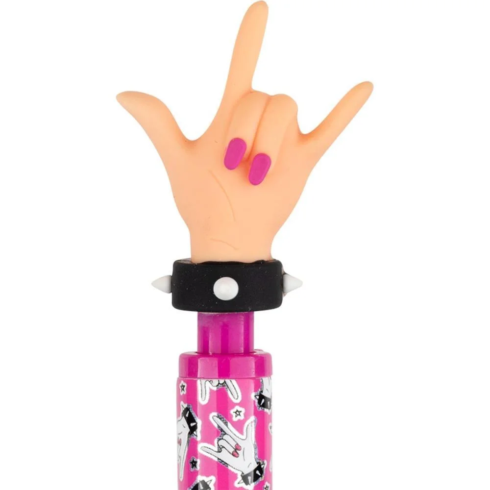 LAPISEIRA 2.0MM DIVERT ROCK GIRL PLASTICA 4MOD BRW (DP.C/12) - imagem 6