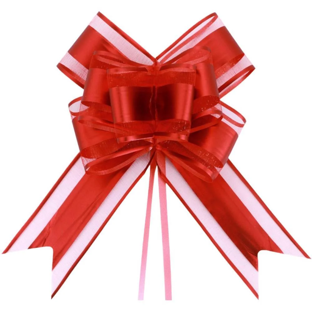 LACO PRONTO DECORADO 32MMX47CM LUXO FIO VERMELHO MAKE+ (PCT.C/100) - imagem 3