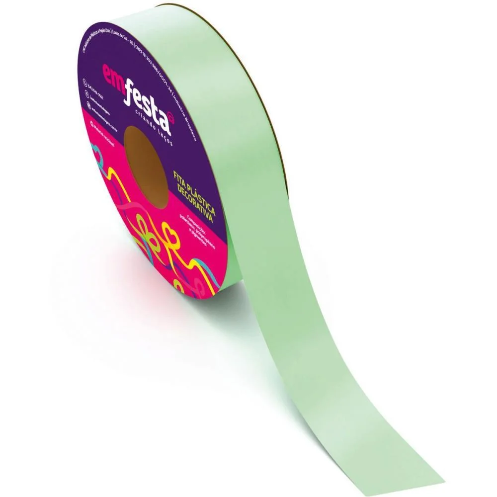 FITA POLI LISA 30MMX50M.CANDY COLORS SORTIDA EMFESTA (PCT.C/05) - imagem 6