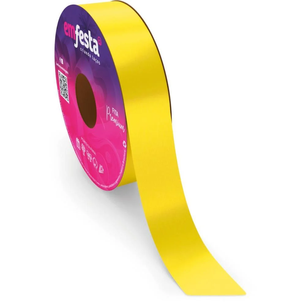 FITA POLI LISA 15X50M AMARELA EMFESTA (PCT.C/10) - imagem 4