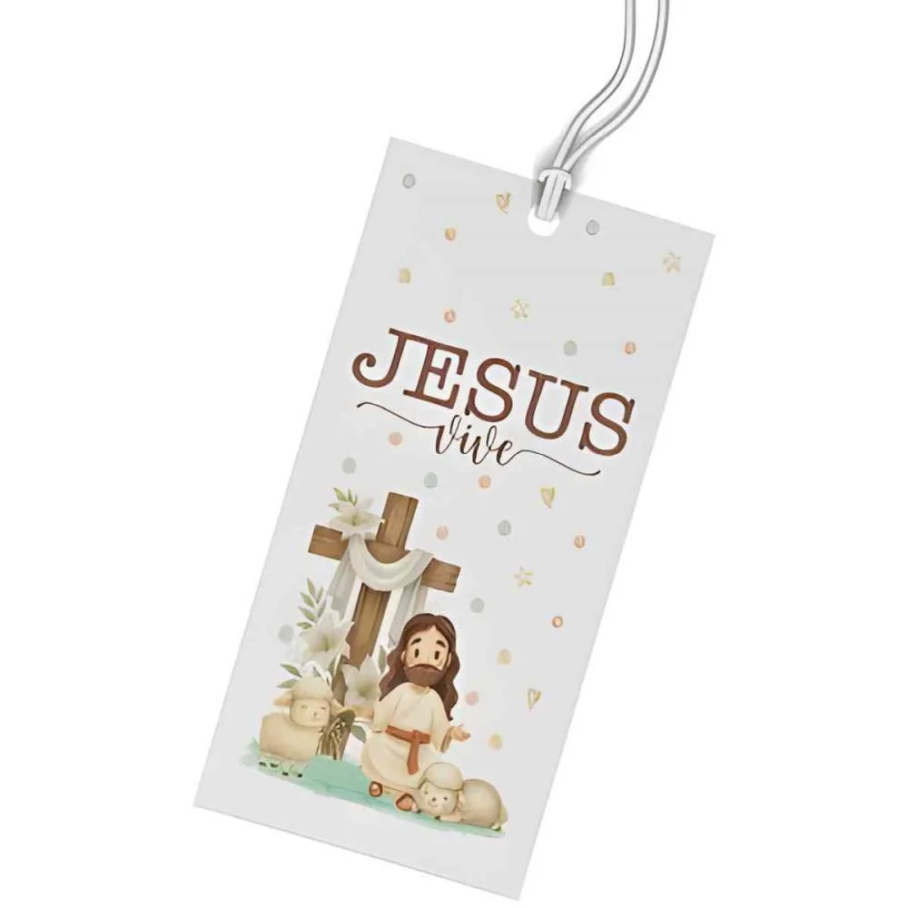 ETIQUETA PARA PASCOA TAG PASCOA CRISTA 90X50MM XINGO EMBALAGENS (PCT.C/10) - imagem 2