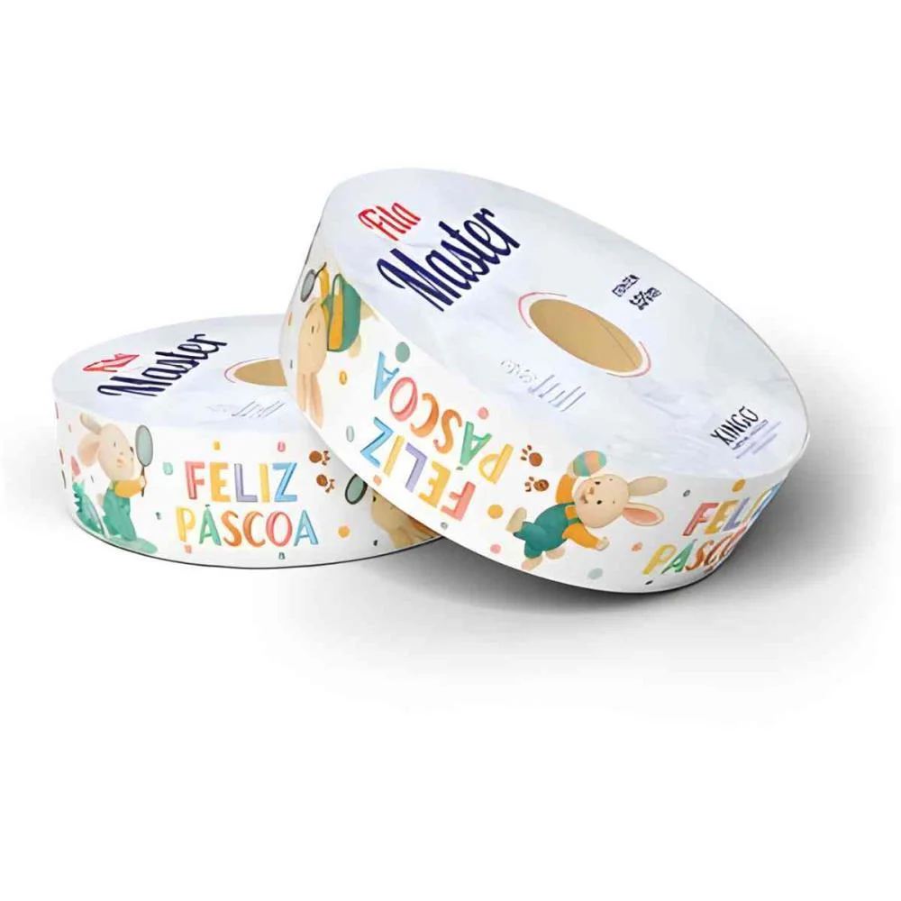 FITA MASTER DECORADA 32MMX50M CACA AOS OVOS XINGO EMBALAGENS (UNIDADE) - imagem 2